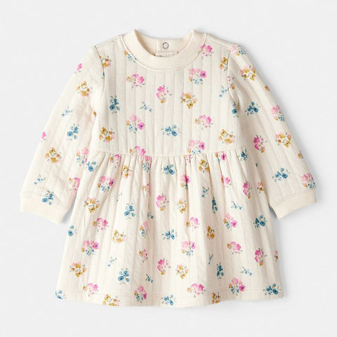 Baby Girls' Long-Sleeve Floral Dress 1T568210