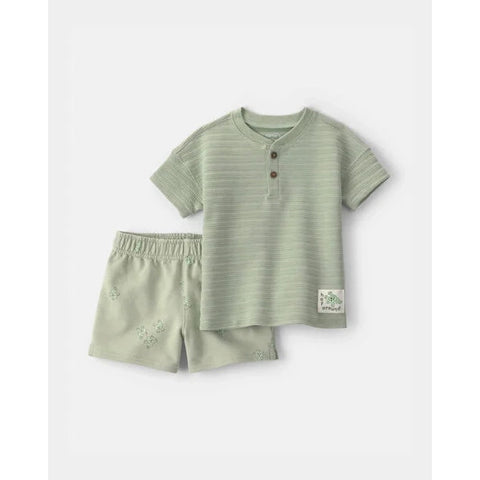 Boys' 2-Piece Frog Top and Short Set 1V265210