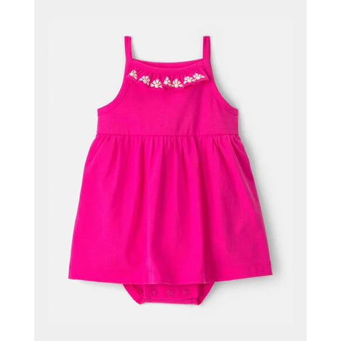 Girls' Sleeveless Bodysuit Dress 1V314810