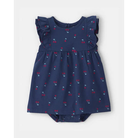 Baby Girls' Cherry Sleeveless Bodysuit Dress 1V314810