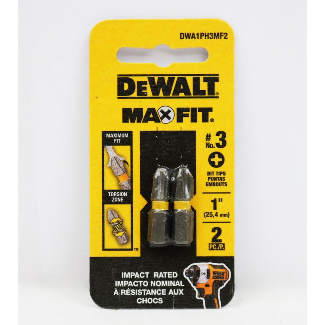 DeWalt 1 in. #3 Philips Bit (2-Piece) – Good's Store Online