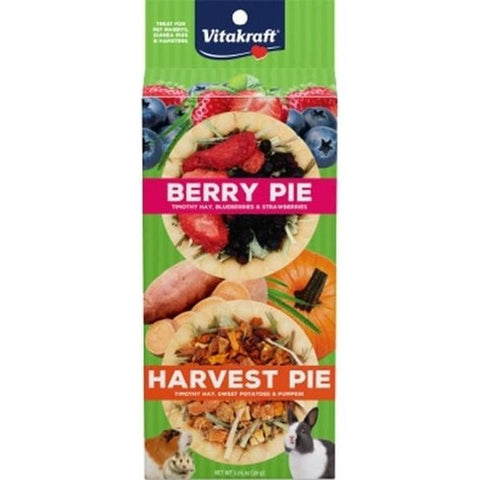 2-Pack Berry & Harvest Pies Small Animal Treats