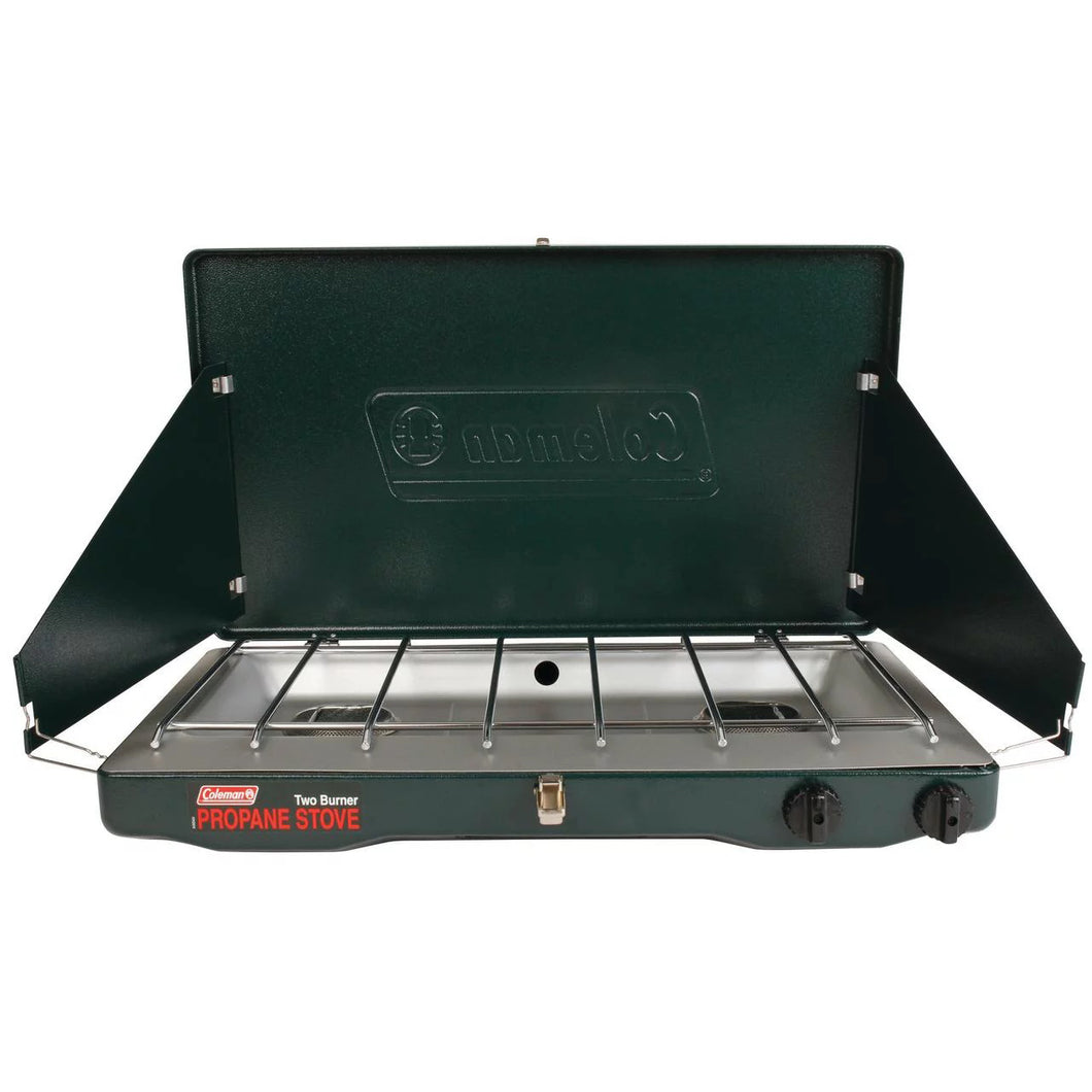 Propane Gas 2-Burner Camping Stove