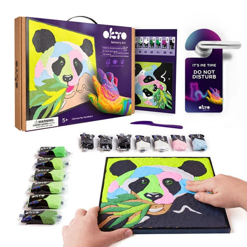 Clay-by-Numbers Kit � Panda 20000