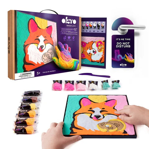 Clay-by-Numbers Kit Fox 20001