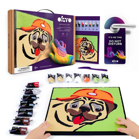 Clay by Numbers Pug Dog 20029