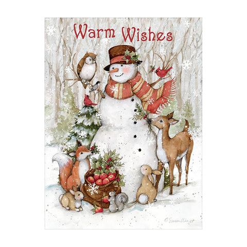 Cozy Snowman Christmas Boxed Cards 2004050