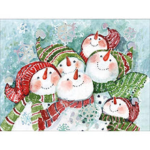 Snowman Gathering Christmas Boxed Cards 20045054