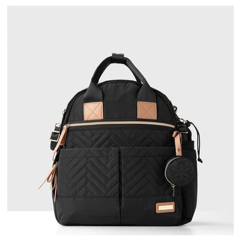 black, Suite 6-in-1 Diaper Backpack Set 200675