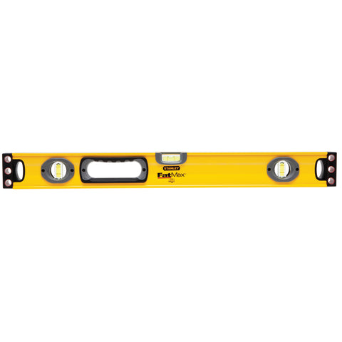Stanley Tools FatMax 24 inch Aluminum Box Beam Level 3 vial 43-524 2012383