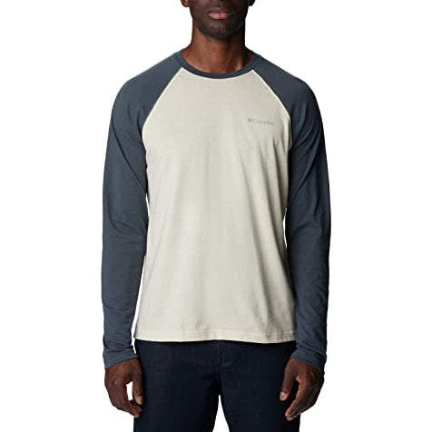 Chalk Heather/Dark Mountain Men's Thistletown Hills Raglan Shirt 2013781-193