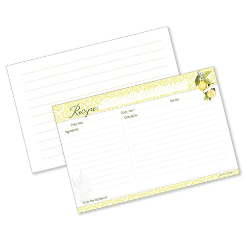 Lemon Grove Recipe Cards 2015114