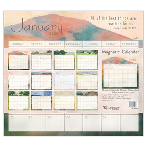 2025 HOPEFUL HORIZONS MAGNETIC CALENDAR PAD
MCP93380