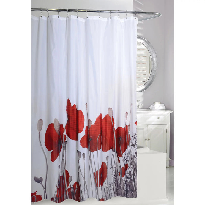 Poppy Fields Shower Curtain 205152