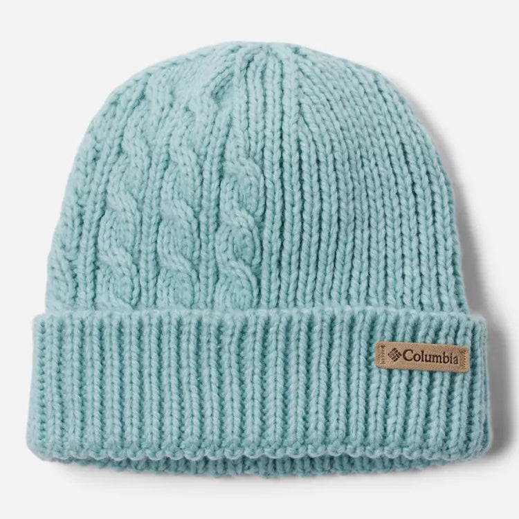 Aqua Haze Girls' Agate Pass Cable Knit Beanie 2053741