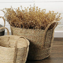 Large Corn Husk Rope Basket