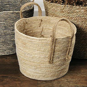 Small Corn Husk Rope Basket