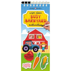 Cover of Wipe-Clean Busy Barnyard Activities Book 2067