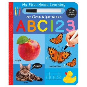 Cover of My First Wipe-Clean ABC 123 Book 2073
