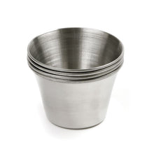 Set of 4 Stainless Steel Sauce and Butter Cups 208