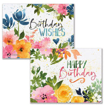 Front of Both Cards: Birthday Wishes and Happy Birthday