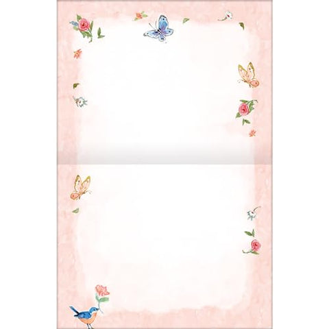 Inside of Pink Card
