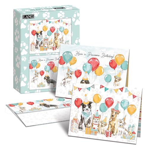 Let's Pawty Boxed Note Cards