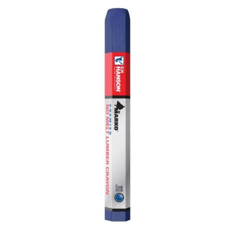 CH Hanson blue lumber crayon