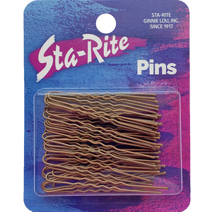Brown 40-Count Tipped Hairpins 2092