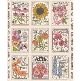 My Secret Garden Collection Cotton Craft Panel 20988 11