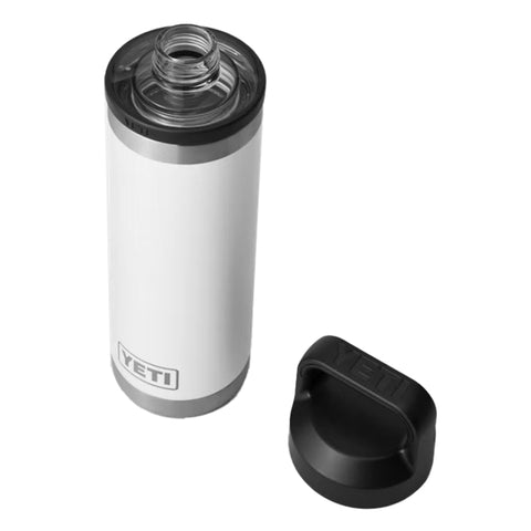 White Rambler Bottle with Chug Cap