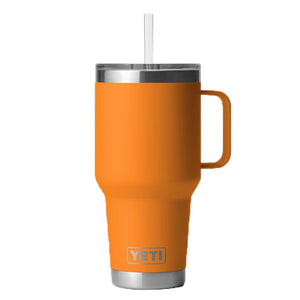 King Crab Orange 35 oz Travel Mug with Handle