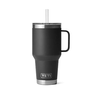 Black Rambler 35 oz Travel Mug with Handle