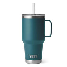 Agave Teal 35 oz Travel Mug with Handle