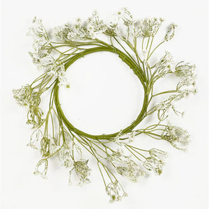 16-inch White Astilbe Wreath