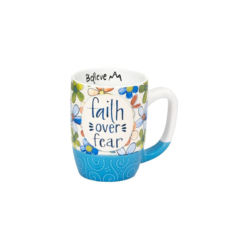 Faith Over Fear Hand Sanitizer Key Chain - 6/pk - Living Grace