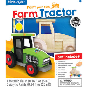 Farm Tractor Wood Paint Kit 21901