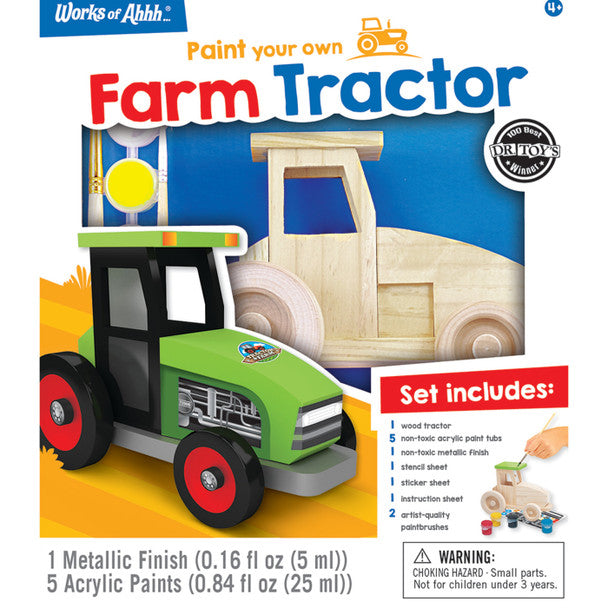 Farm Tractor Wood Paint Kit 21901