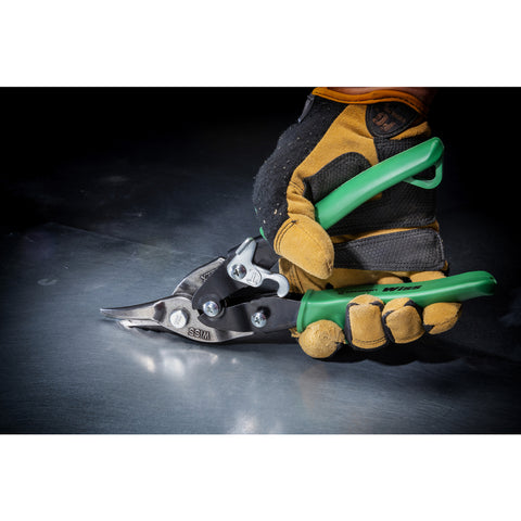 Wiss 9-3/4 in. Stainless Steel Right Compound Action Aviation Snips 18 Ga. M2R 21984 