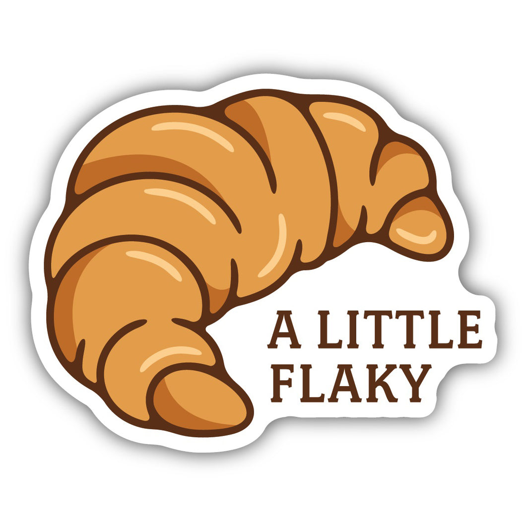 A Little Flaky Sticker 2201-LSTK