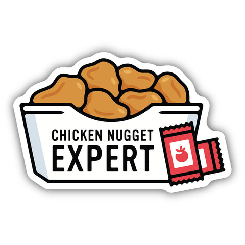 Chicken Nugget Expert Sticker 2202-LSTK