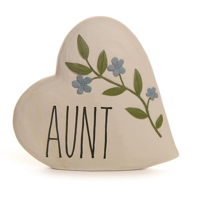 Aunt Heart Plaque 221-13356