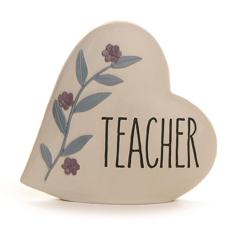 Teacher Heart Plaque 221-13359