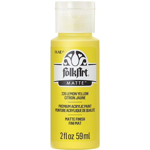 Lemon Yellow Acrylic Paint 226