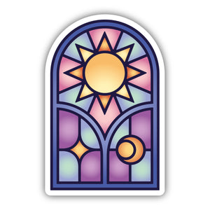 Stained Glass Window Sticker 2287-LSTK