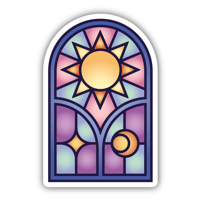 Stained Glass Window Sticker 2287-LSTK