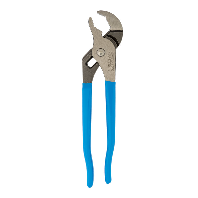 Channellock 9.5 Inch Carbon Steel V-Jaw Tongue and Groove Pliers 422 23061