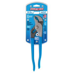 Channellock 9.5 Inch Carbon Steel V-Jaw Tongue and Groove Pliers 422 23061