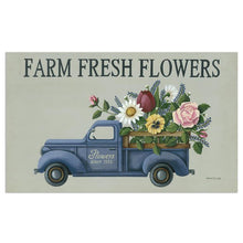 Farm Fresh Flowers Decorative Floor Mat 231-MATDS516