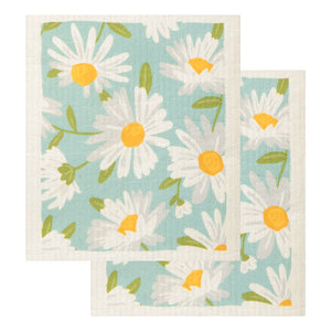 2-Pack Field of Blooms Swedish Sponge Cloths 23157